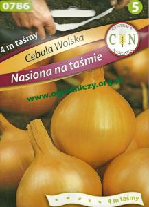 Cebula Wolska - nasiona na taśmie